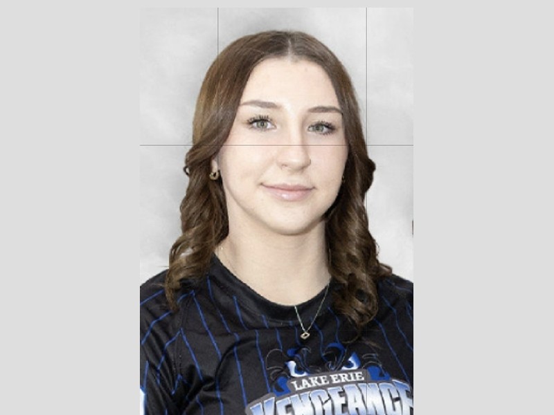 Eva Wingeier in her Lake Erie Vengeance jersey